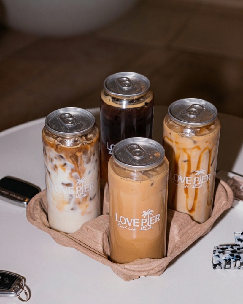 Love Pier canned drinks